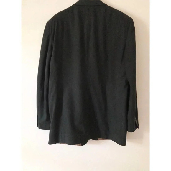 Oscar de la Renta Blazer Men's 44 L Wool Cashmere Blend - Picture 2 of 7